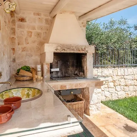 Villa Authentic Apulian Reatreat Inside Trulli With Pool Castellana Grotte
