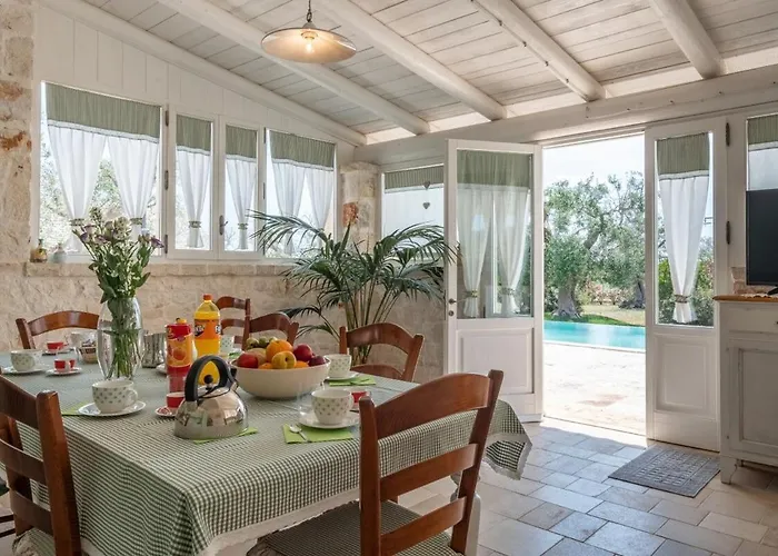 Villa Authentic Apulian Reatreat Inside Trulli With Pool