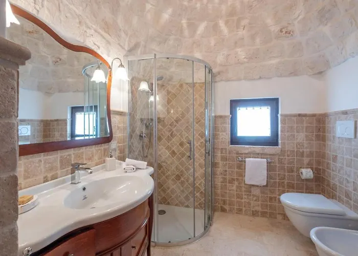 Villa Authentic Apulian Reatreat Inside Trulli With Pool