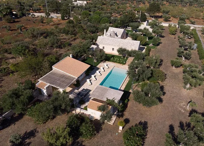 Villa Authentic Apulian Reatreat Inside Trulli With Pool Castellana Grotte